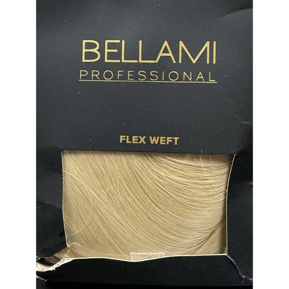 Bellami Flex Weft 24” Beige Blonde #90 Remy Hair Extensions 175g Brand New! - Picture 3 of 8